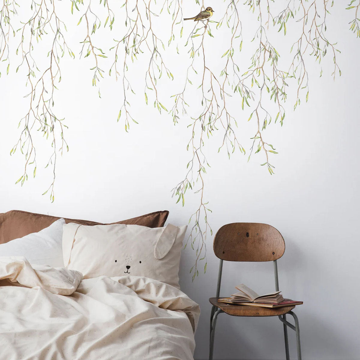 Spring Birds Mural Wallpaper - Borastapeter