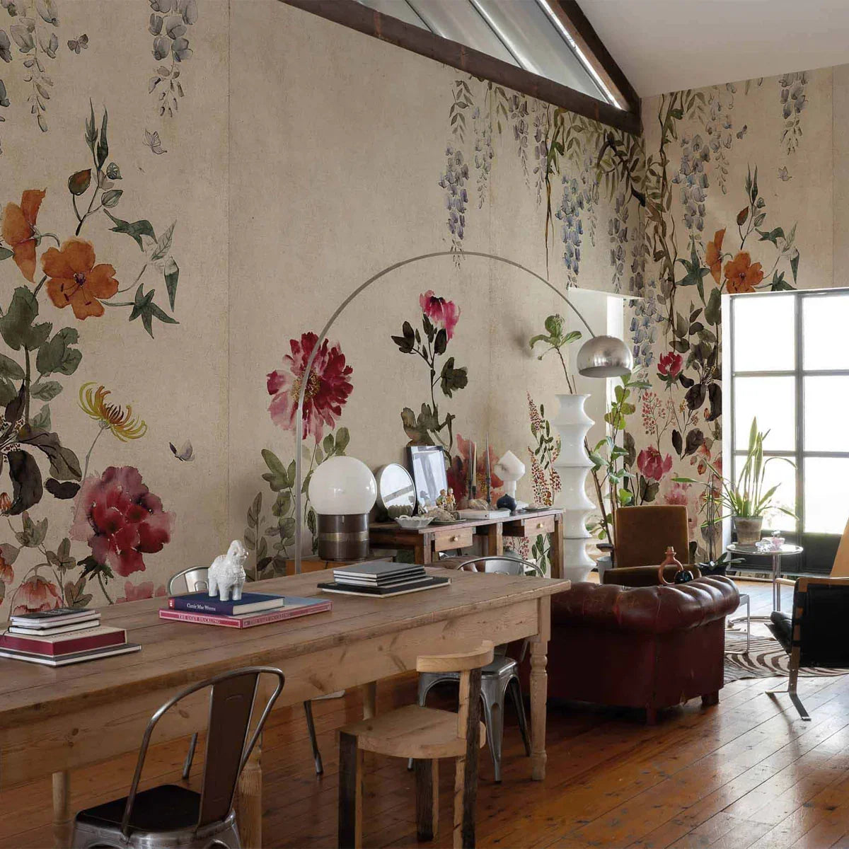 Spring Festival Mural Wallpaper - Coordonne