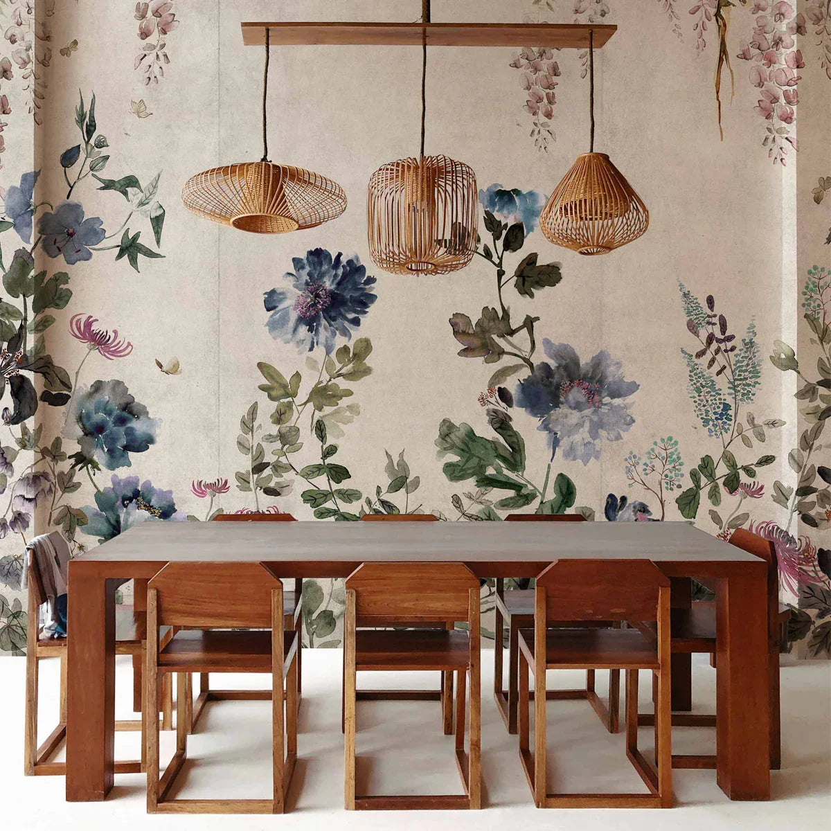 Spring Festival Mural Wallpaper - Coordonne