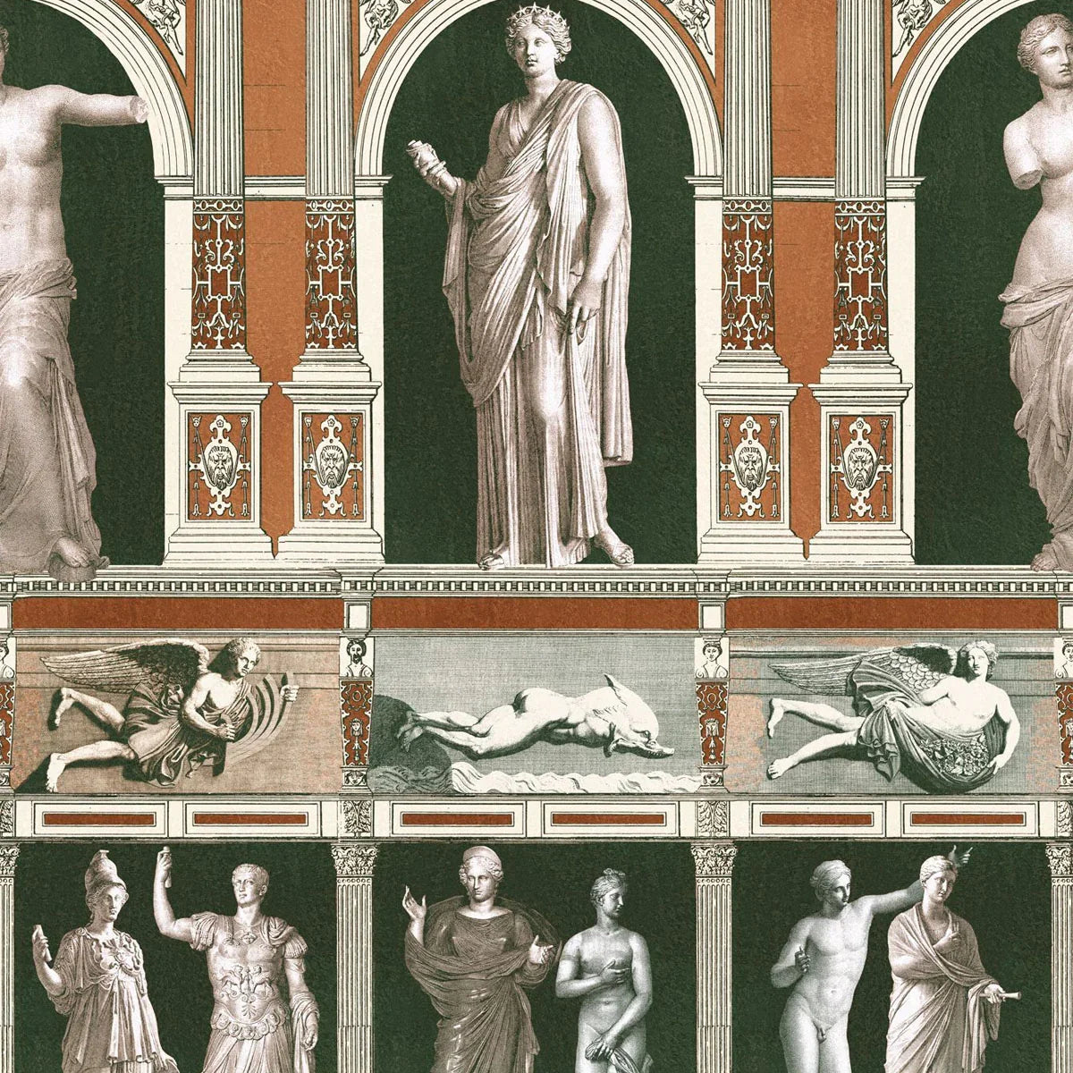 Statues Antique Wallpaper - Mind The Gap
