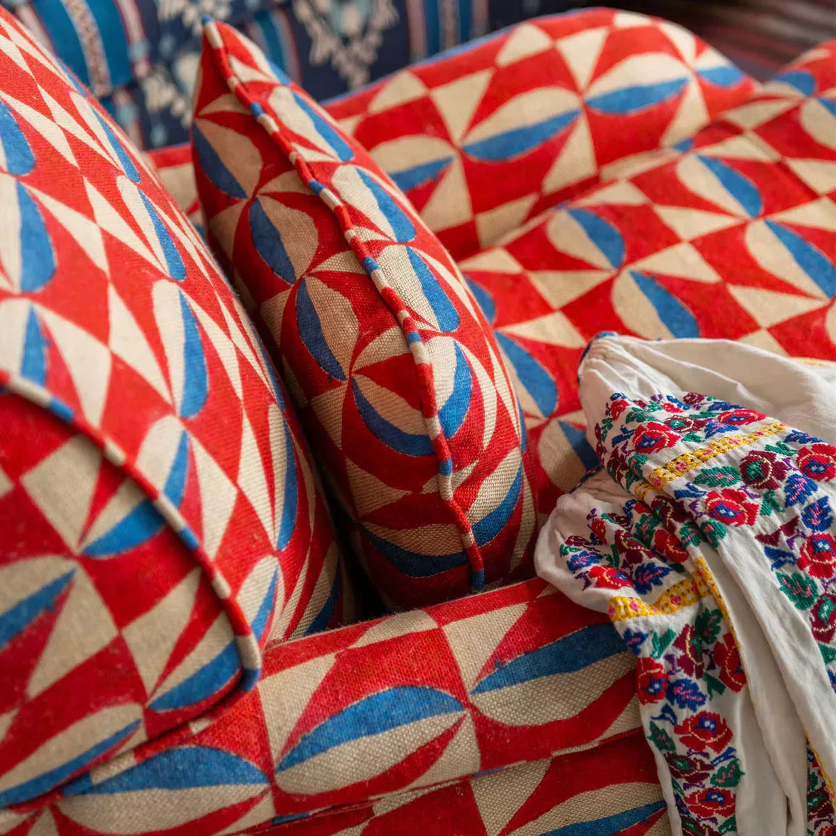 Stove Tile Fabric - Mind The Gap
