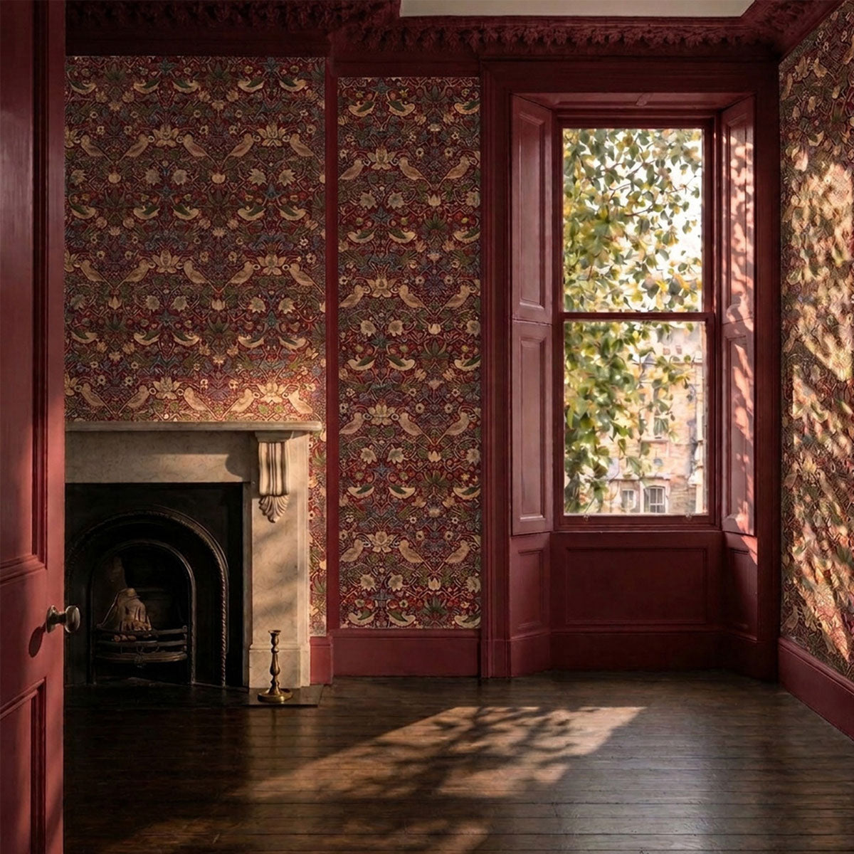 Strawberry Thief Wallpaper - Morris & Co