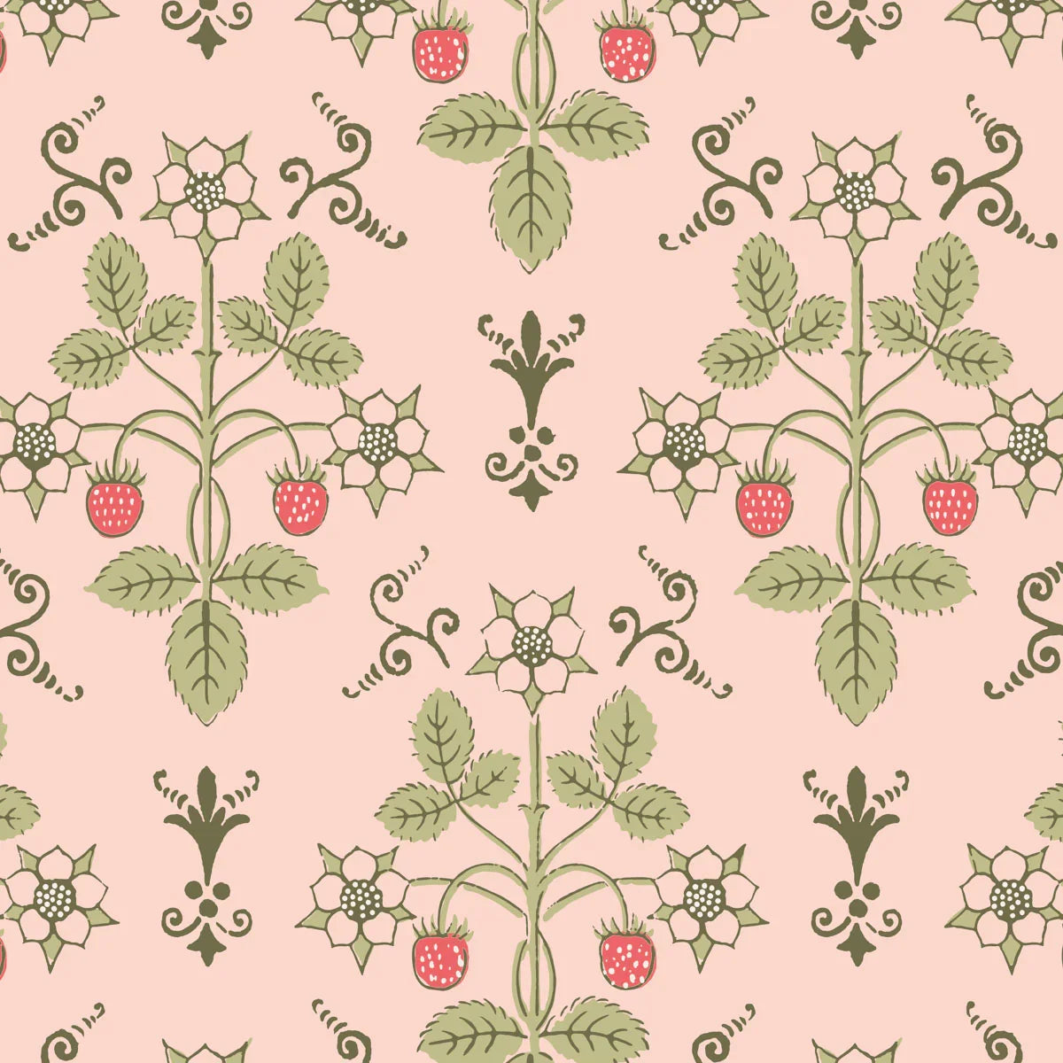 Strawberry Wallpaper - Cole & Son