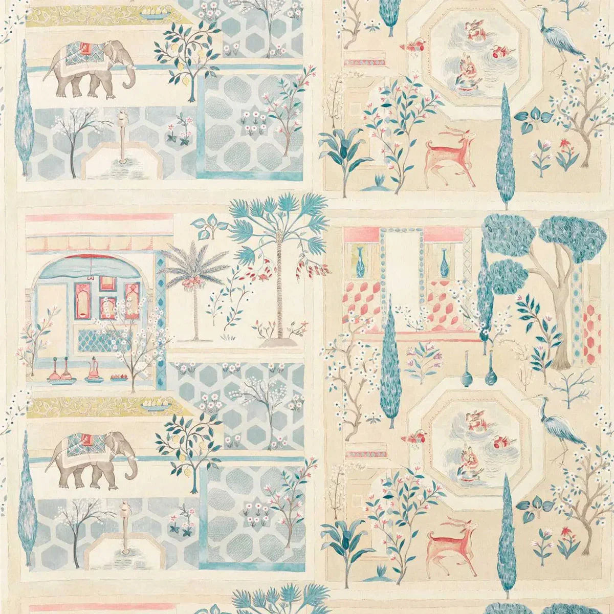 Sultans Garden Fabric - Sanderson