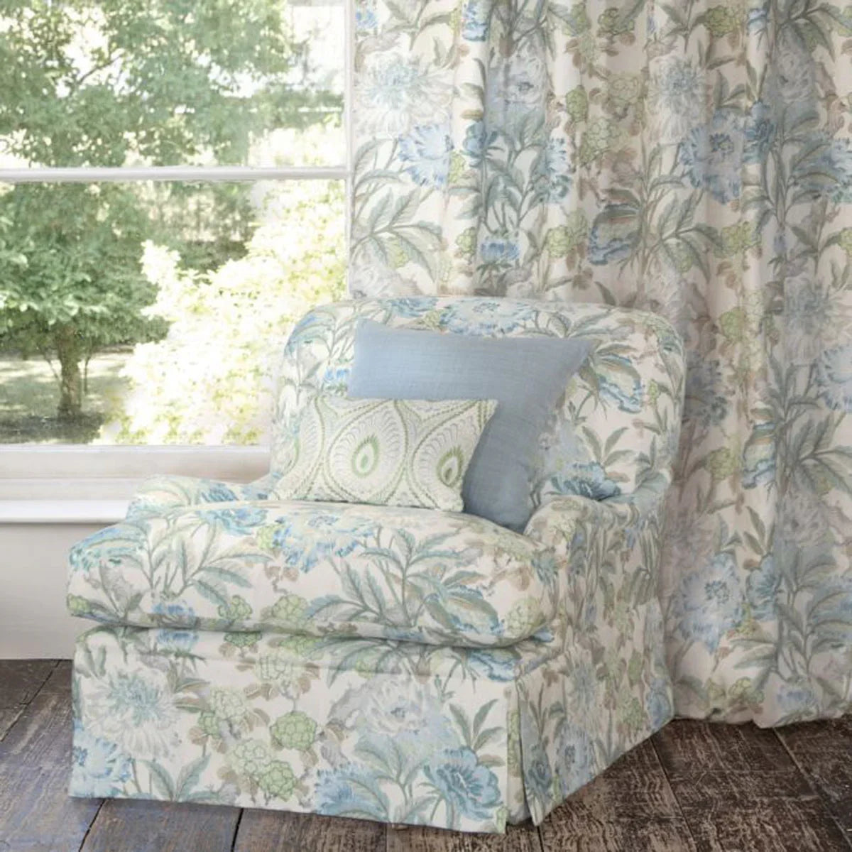 Summer Peony Fabric - GP&J Baker