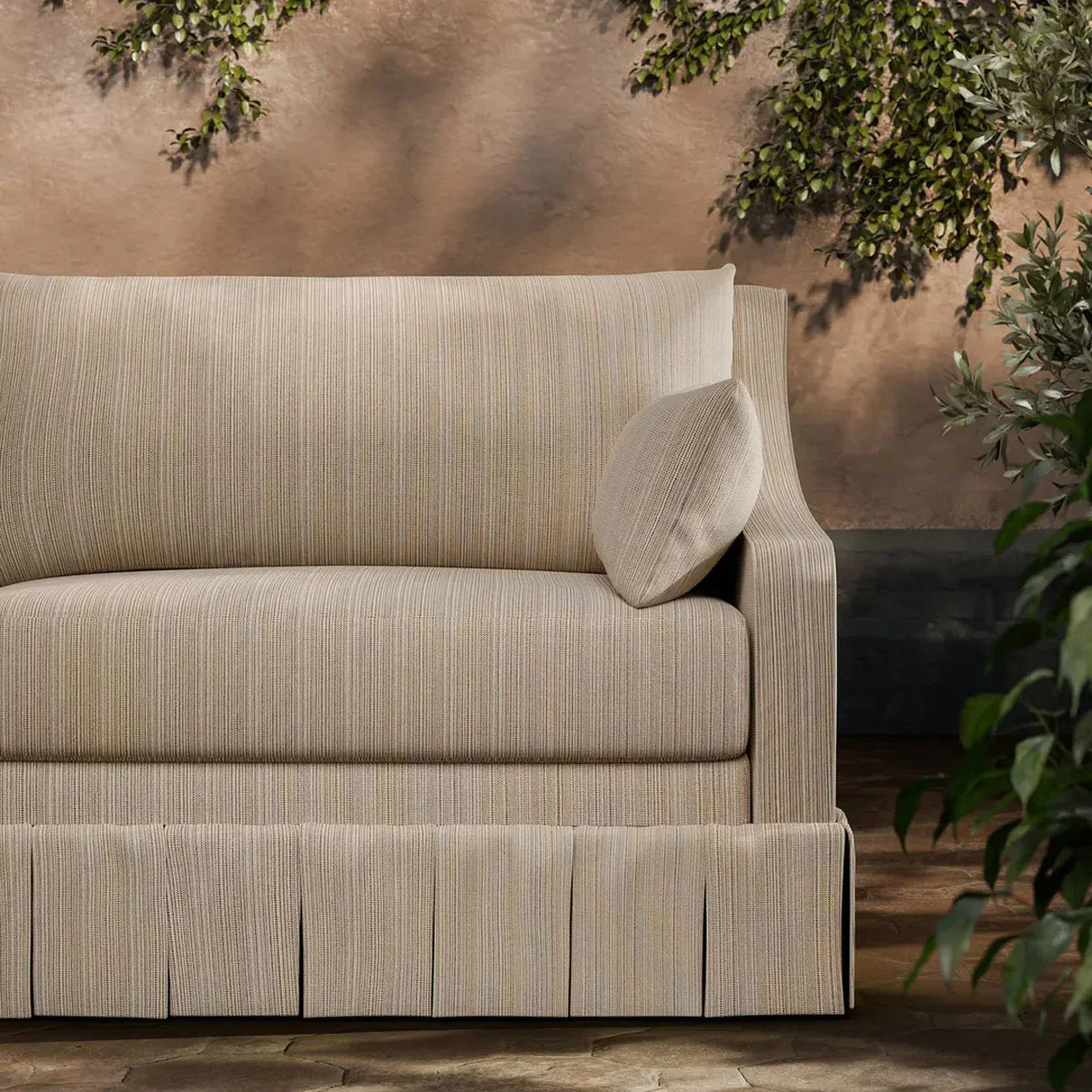 Summerhouse Weave Indoor Outdoor Fabric - Zoffany X Michael S. Smith