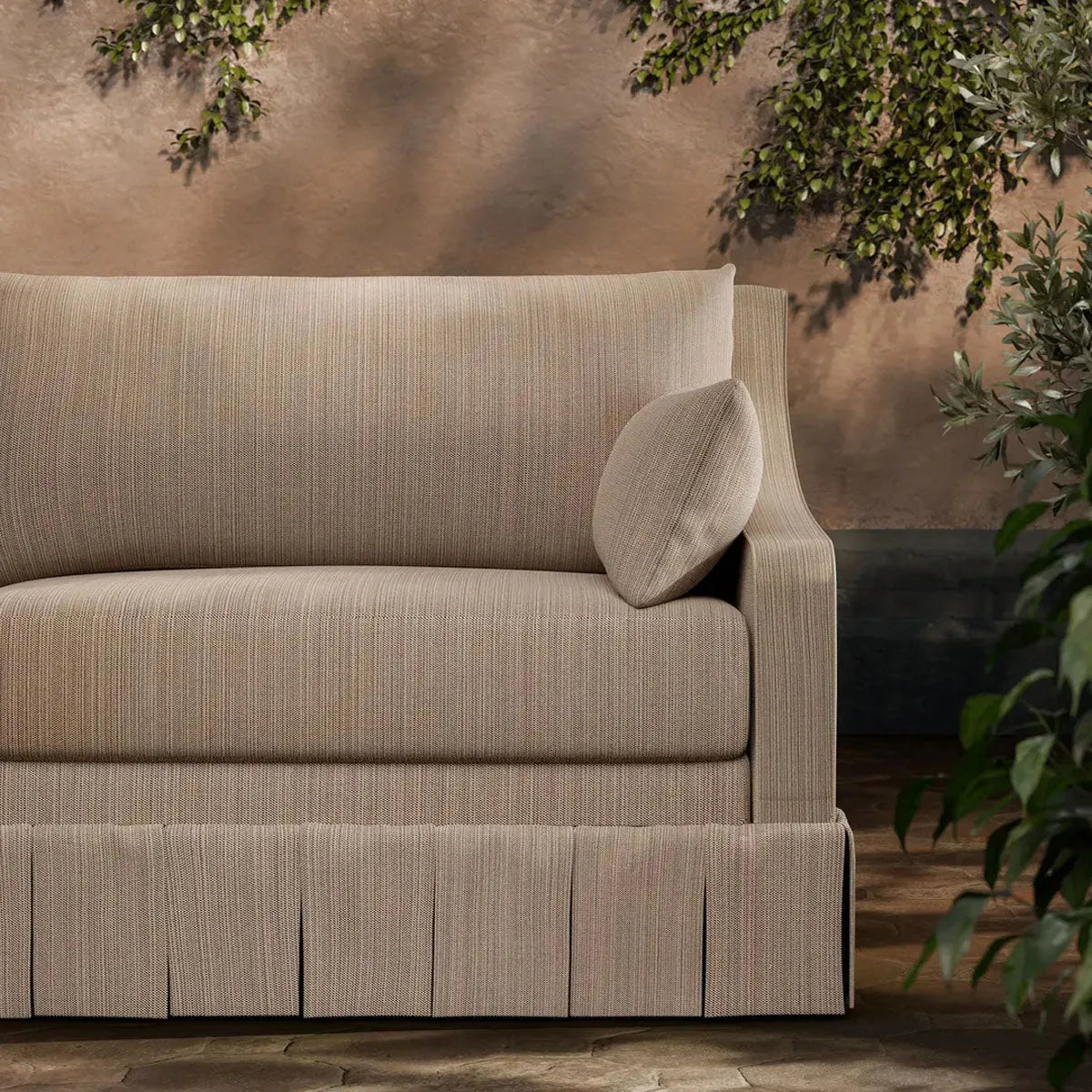 Summerhouse Weave Indoor Outdoor Fabric - Zoffany X Michael S. Smith