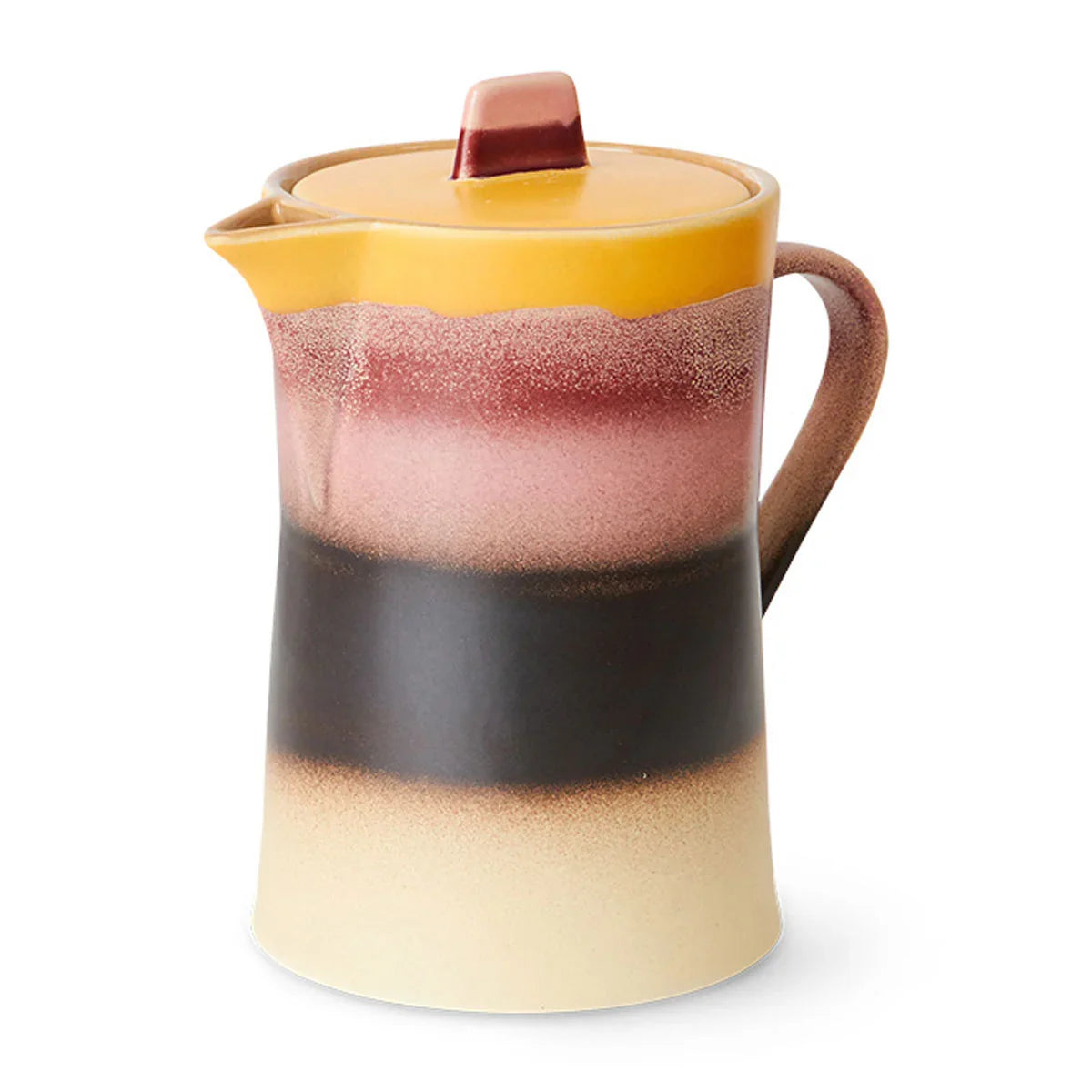 70s Ceramics Sunset Teapot - HKLIVING