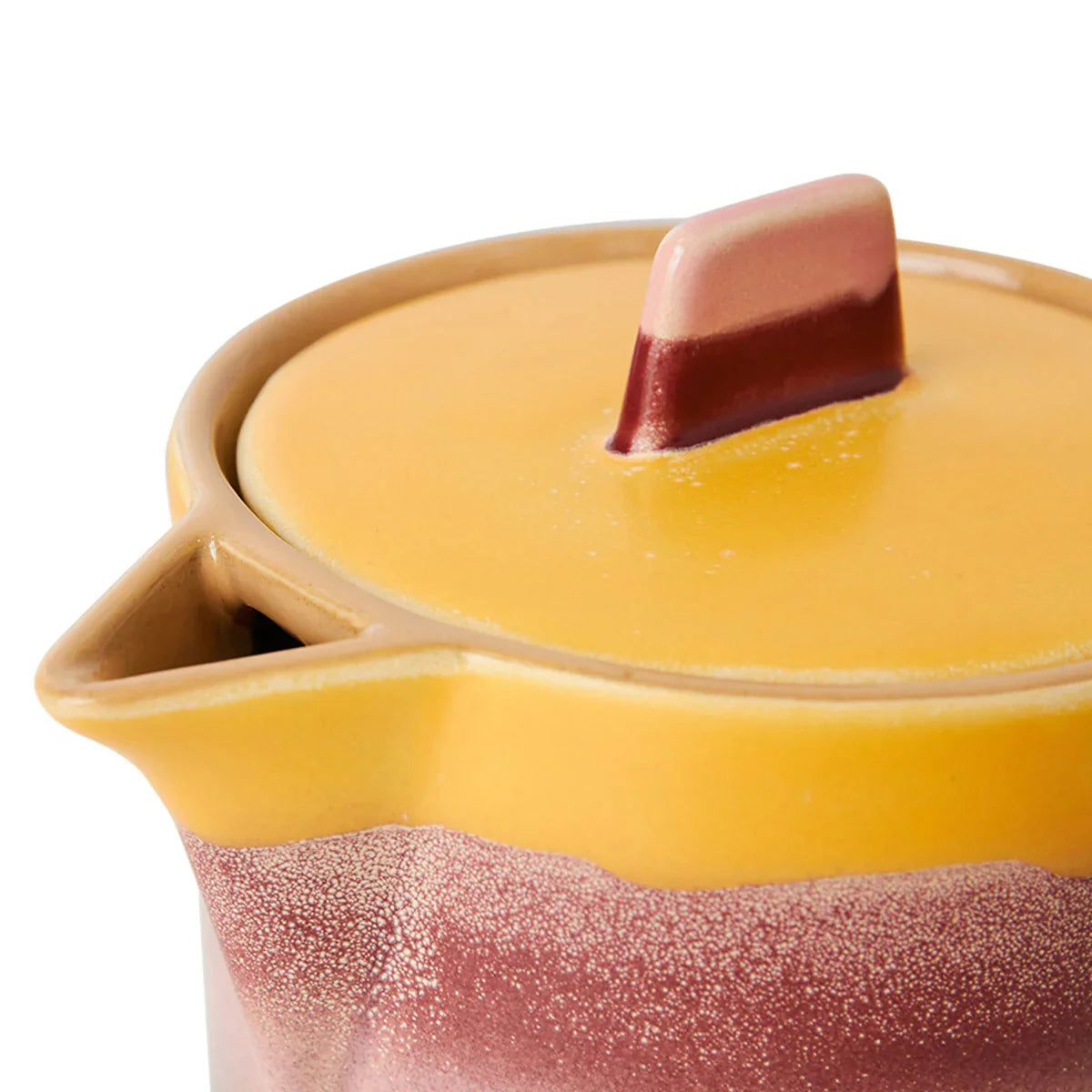 70s Ceramics Sunset Teapot - HKLIVING