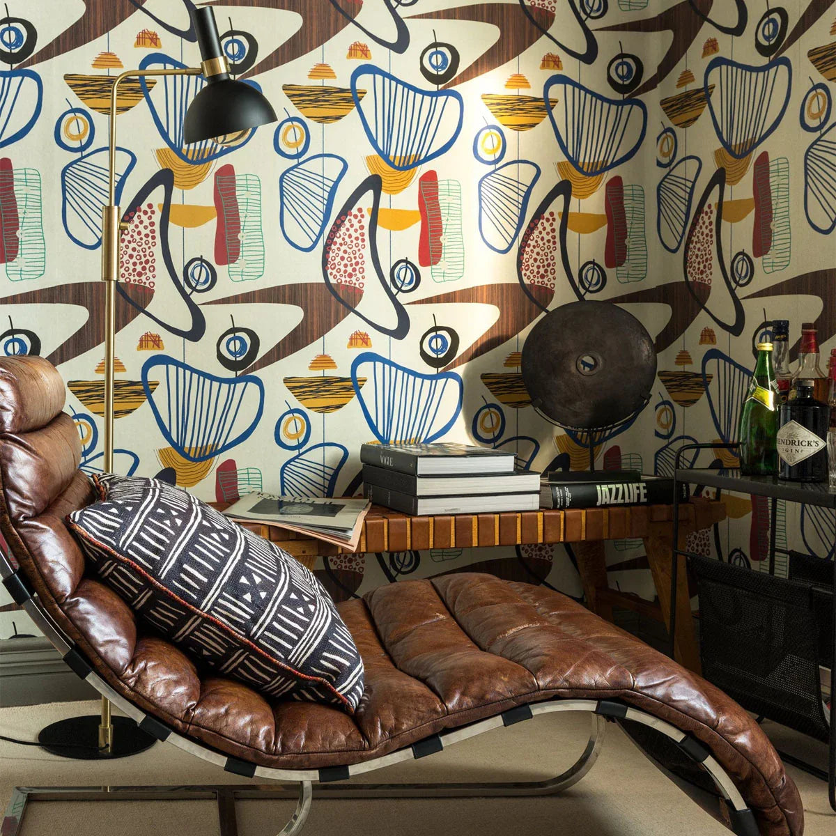 Suspended Forms Wallpaper - Mind The Gap