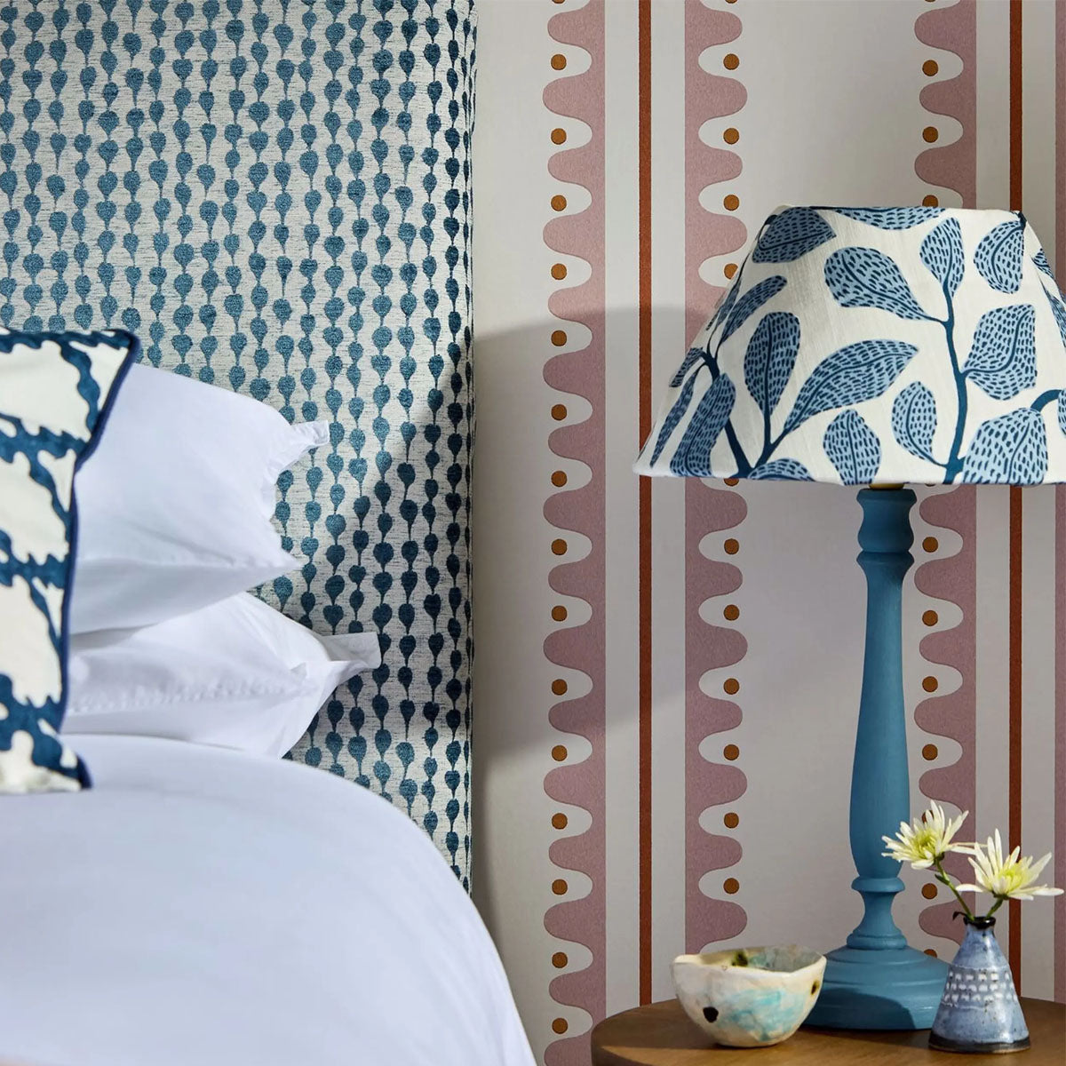 Sweet Bay Print Fabric - Scion