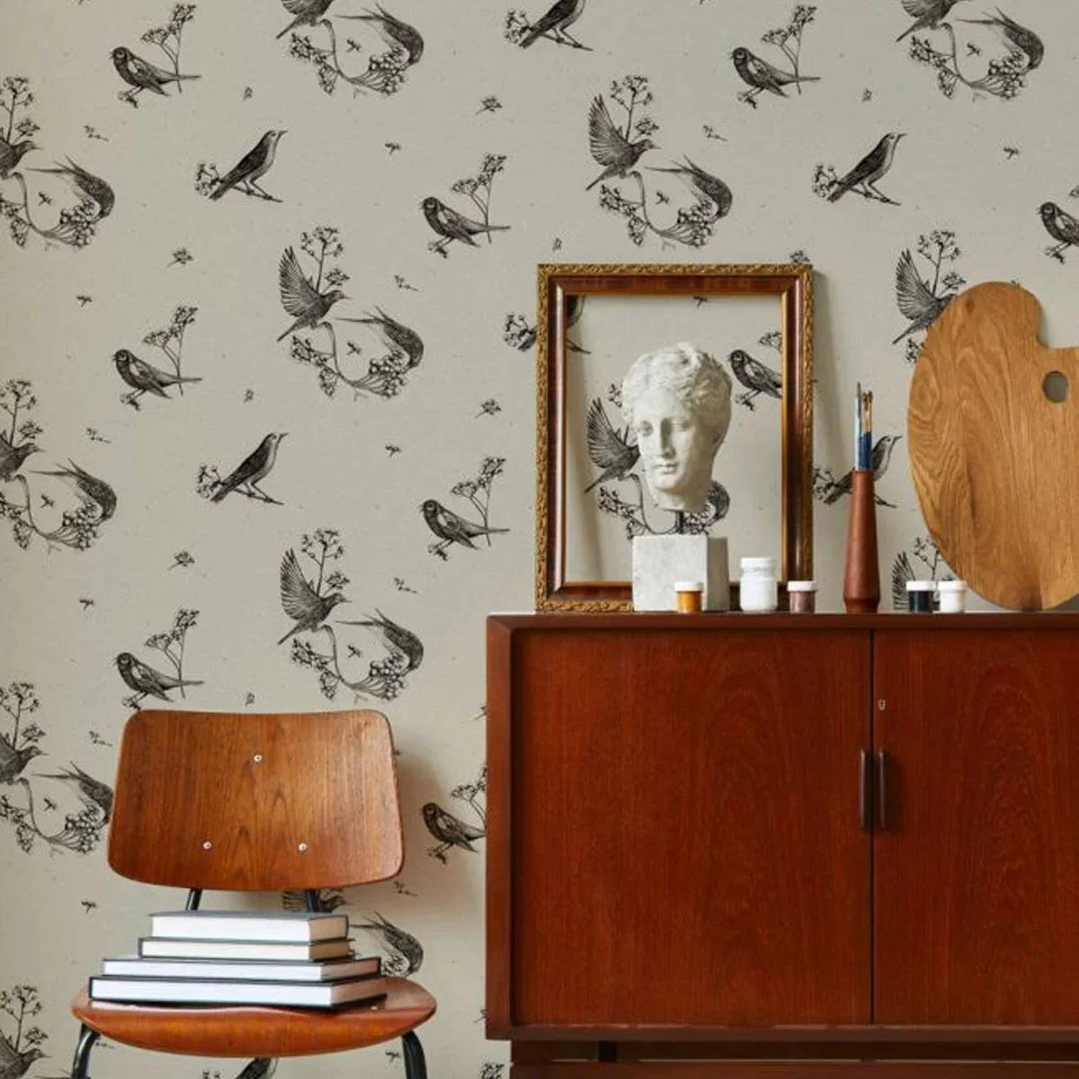 Sweet Birds Wallpaper - Coordonne
