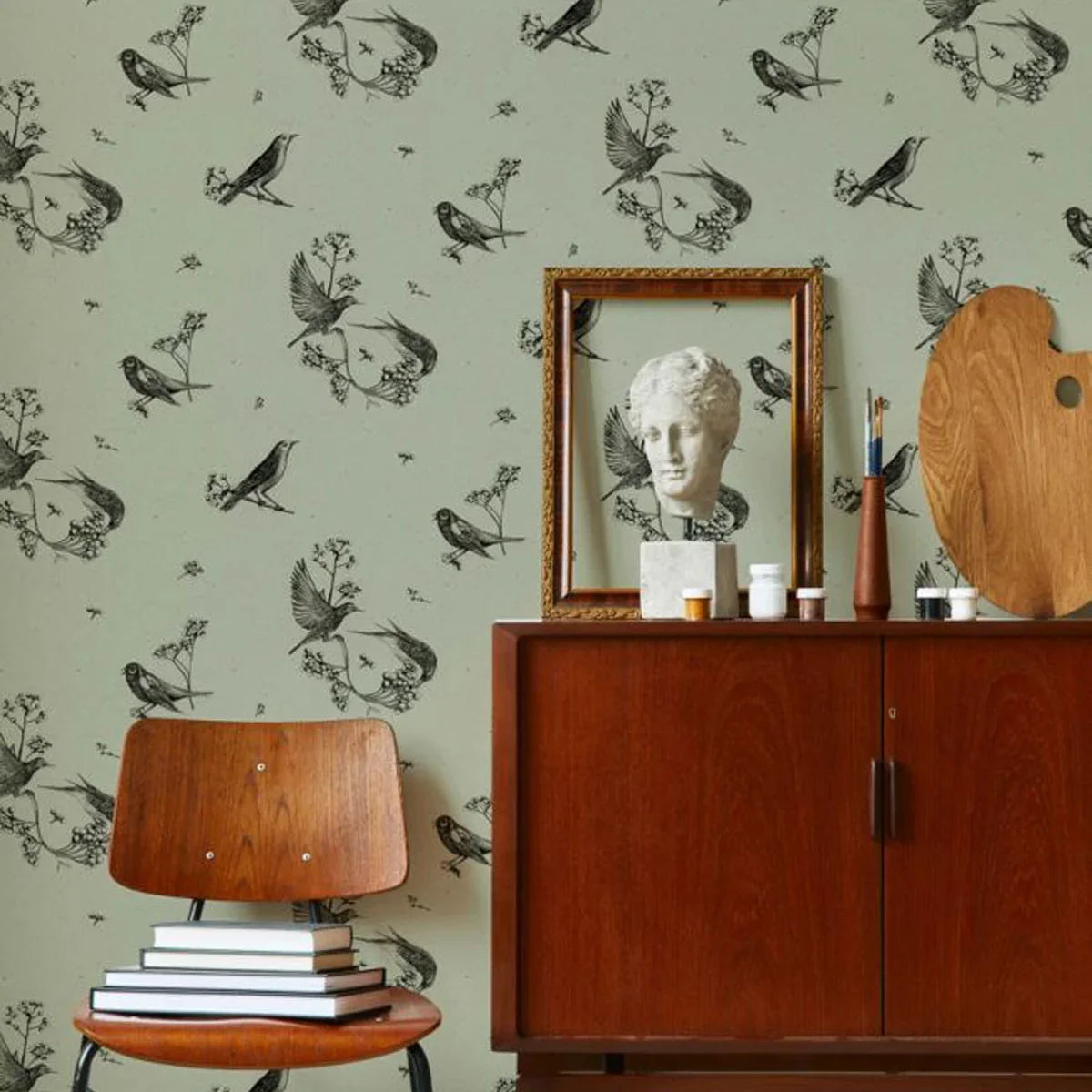 Sweet Birds Wallpaper - Coordonne