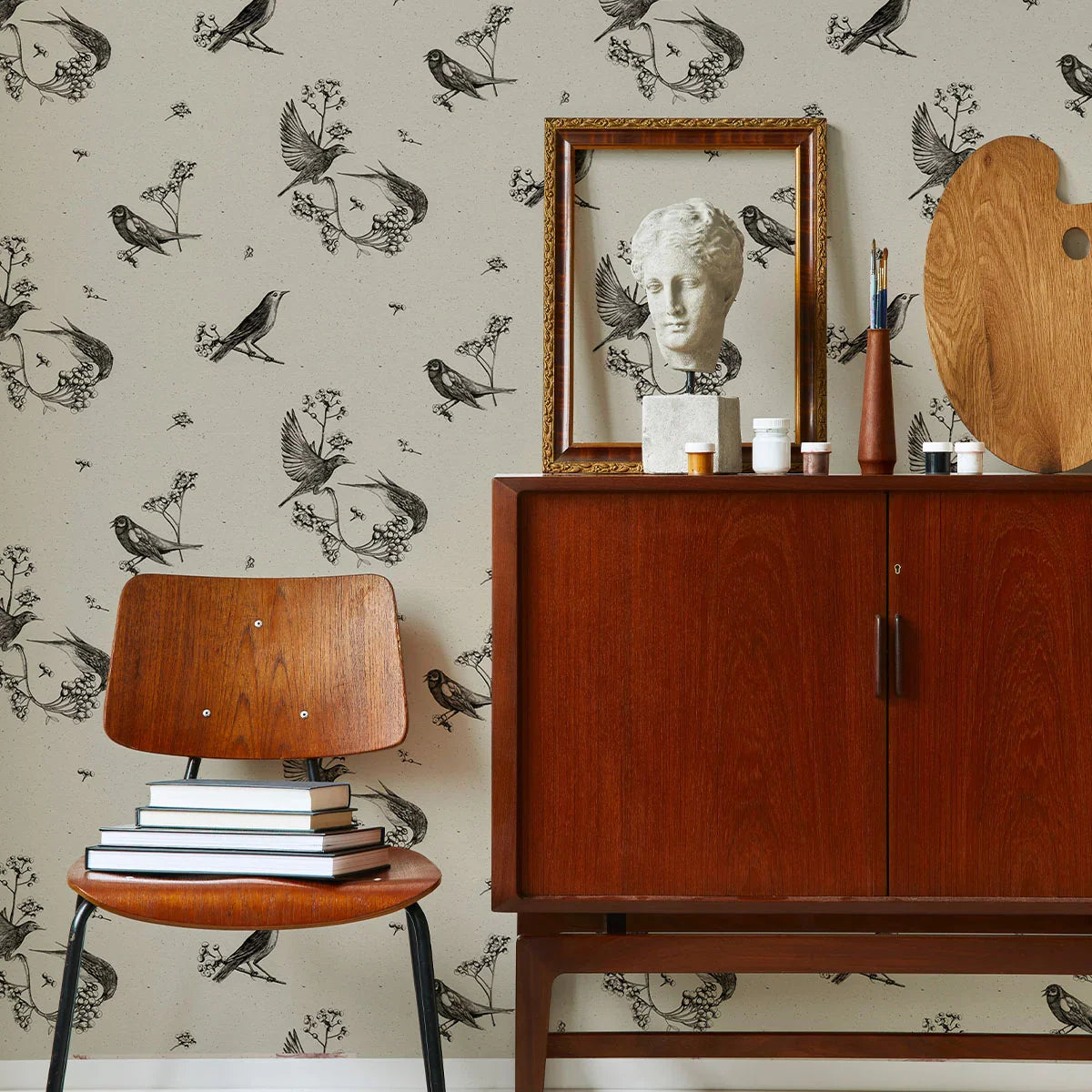 Sweet Birds Wallpaper - Coordonne