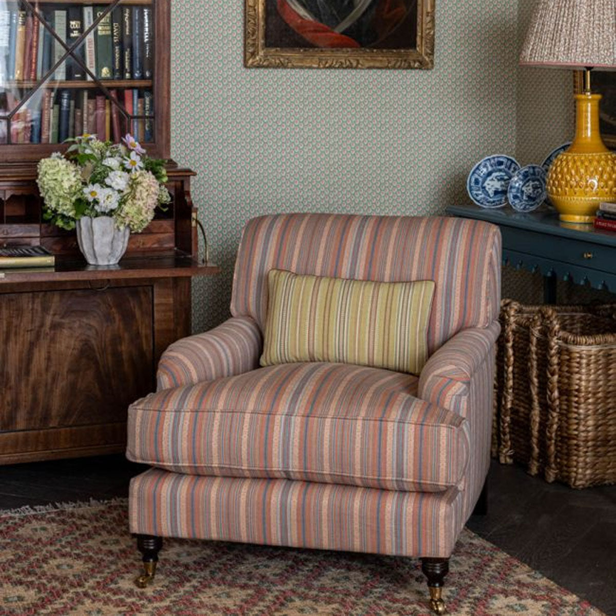 Symington Stripe Fabric - GP&J Baker
