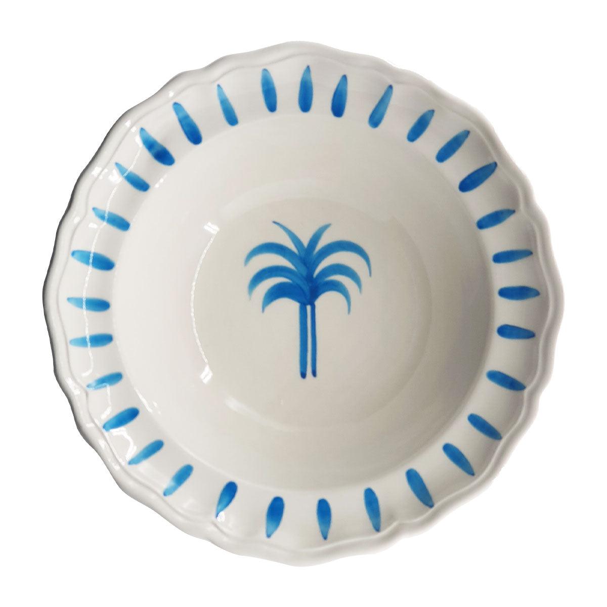 The Palms Ceramic Bowl 27cm - Les Ottomans