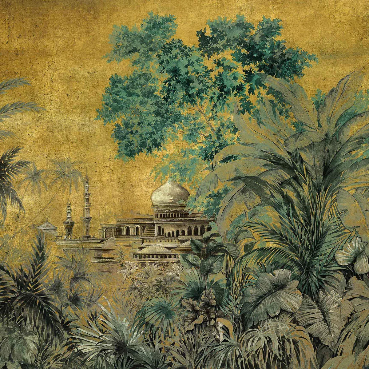 Taj Mahal Mural Wallpaper - Coordonne