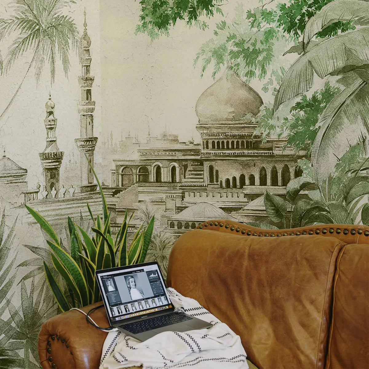 Taj Mahal Mural Wallpaper - Coordonne