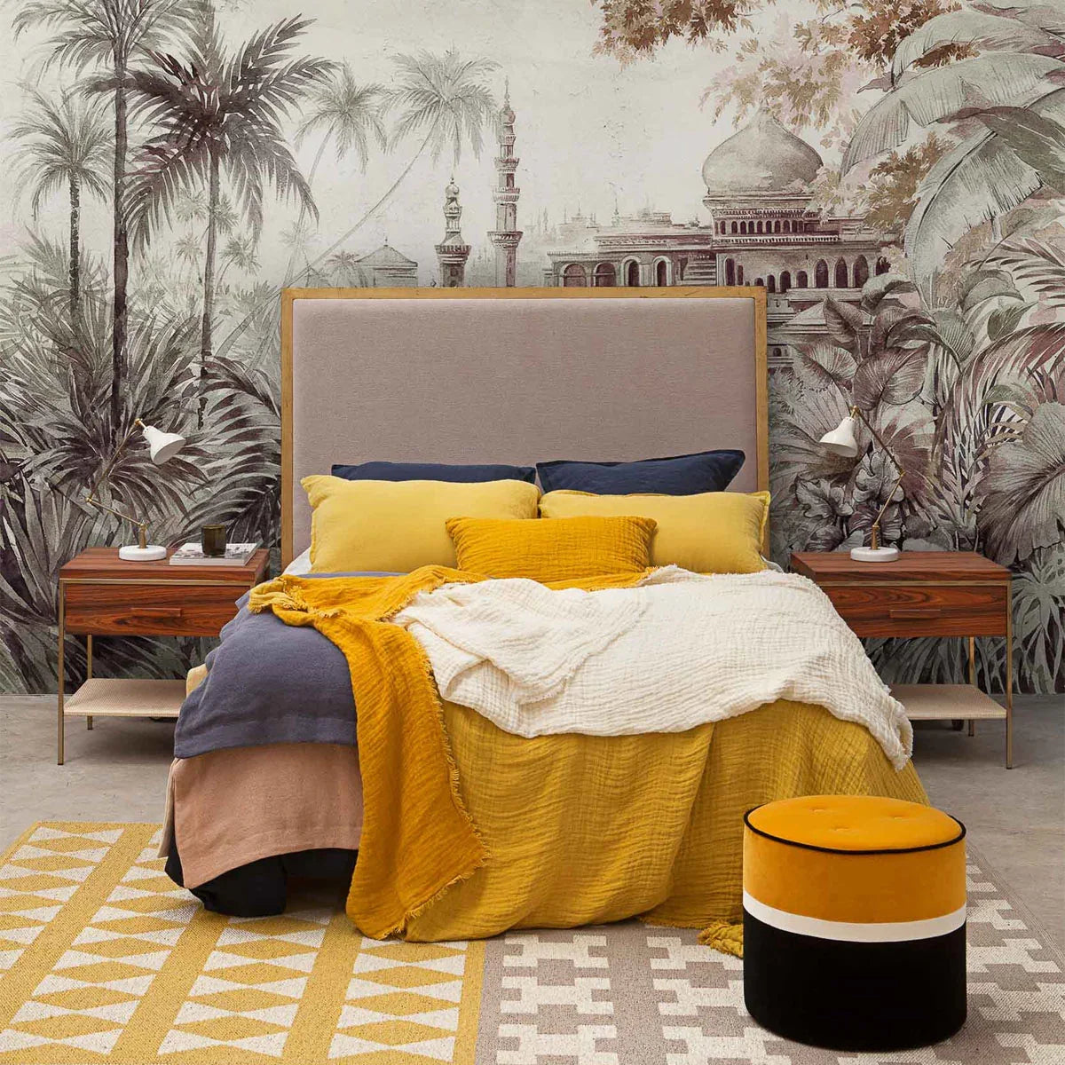 Taj Mahal Mural Wallpaper - Coordonne