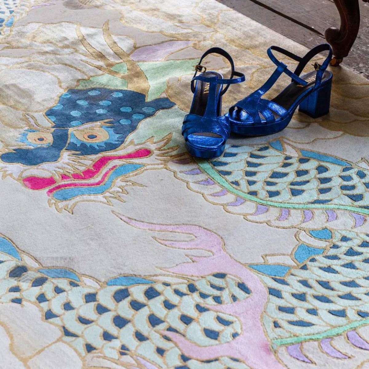 Talisman Hand Knotted Rug - Wendy Morrison Design