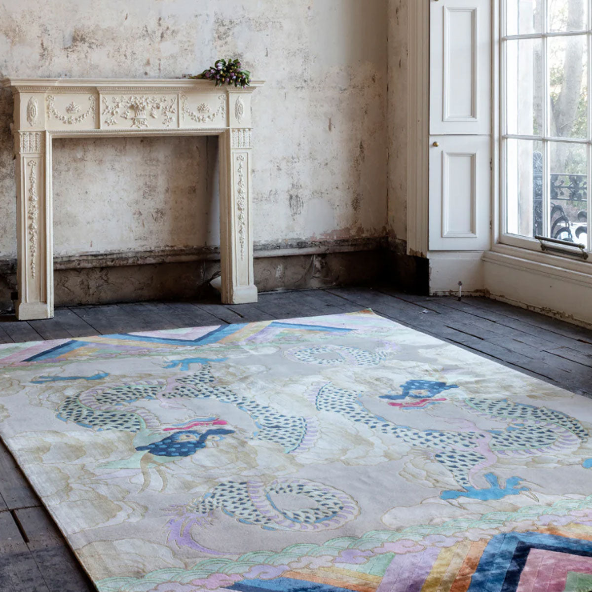 Talisman Hand Knotted Rug - Wendy Morrison Design