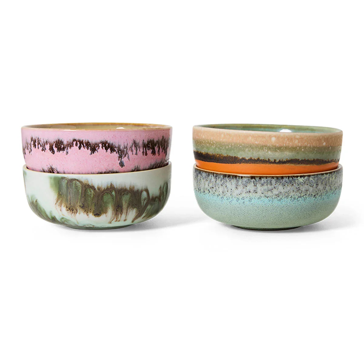 70s Ceramics Tapas Bowls - HKLIVING