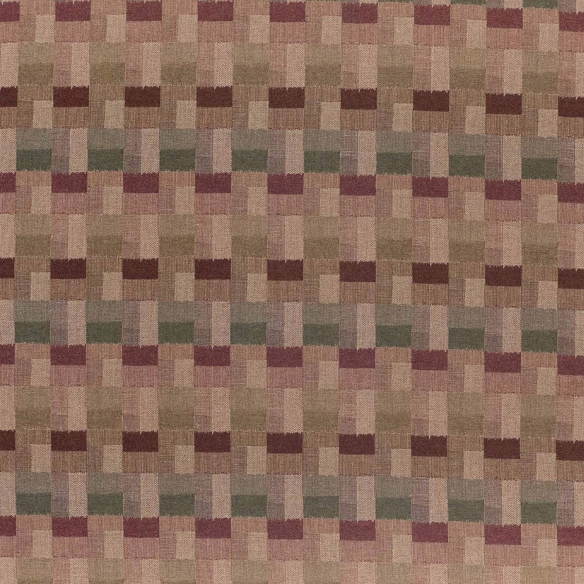 Sanderson Tavistone Wool fabric – Madder/Yew Green (1)