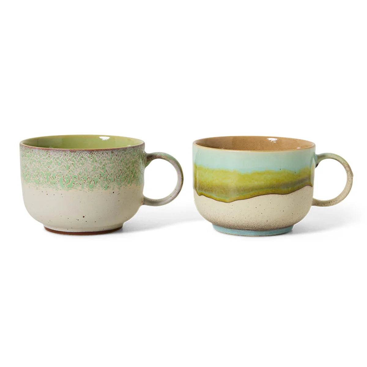 70s Ceramics Cups - HKLIVING