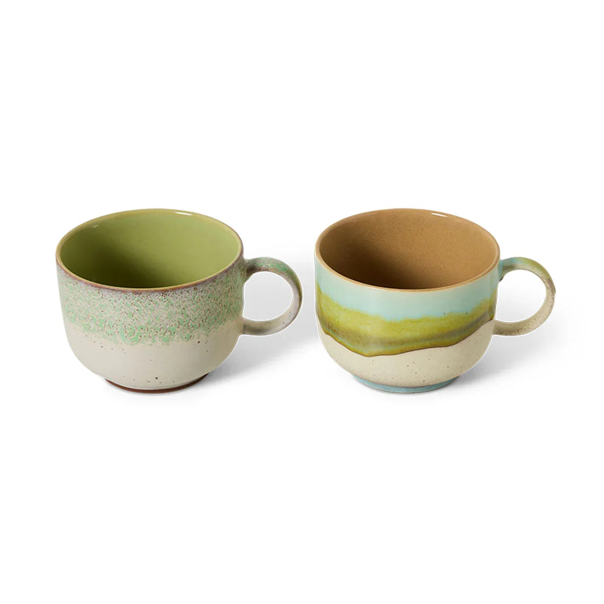 70s Ceramics Cups - HKLIVING