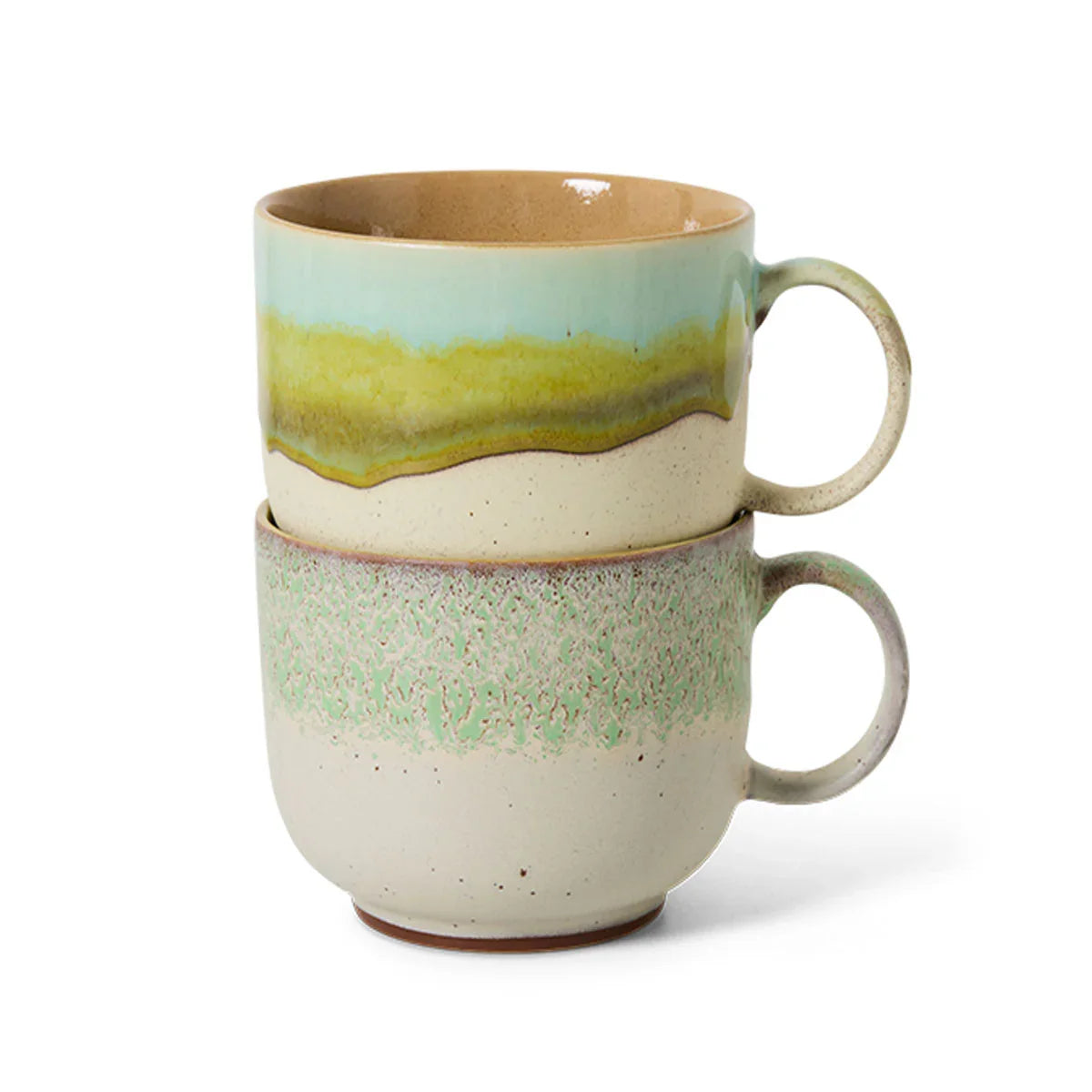 70s Ceramics Cups - HKLIVING