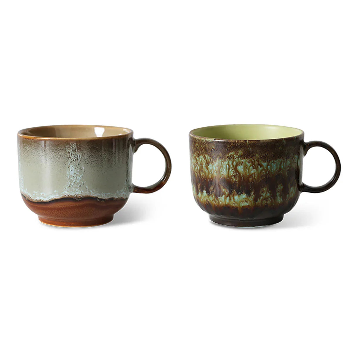 70s Ceramics Cups - HKLIVING