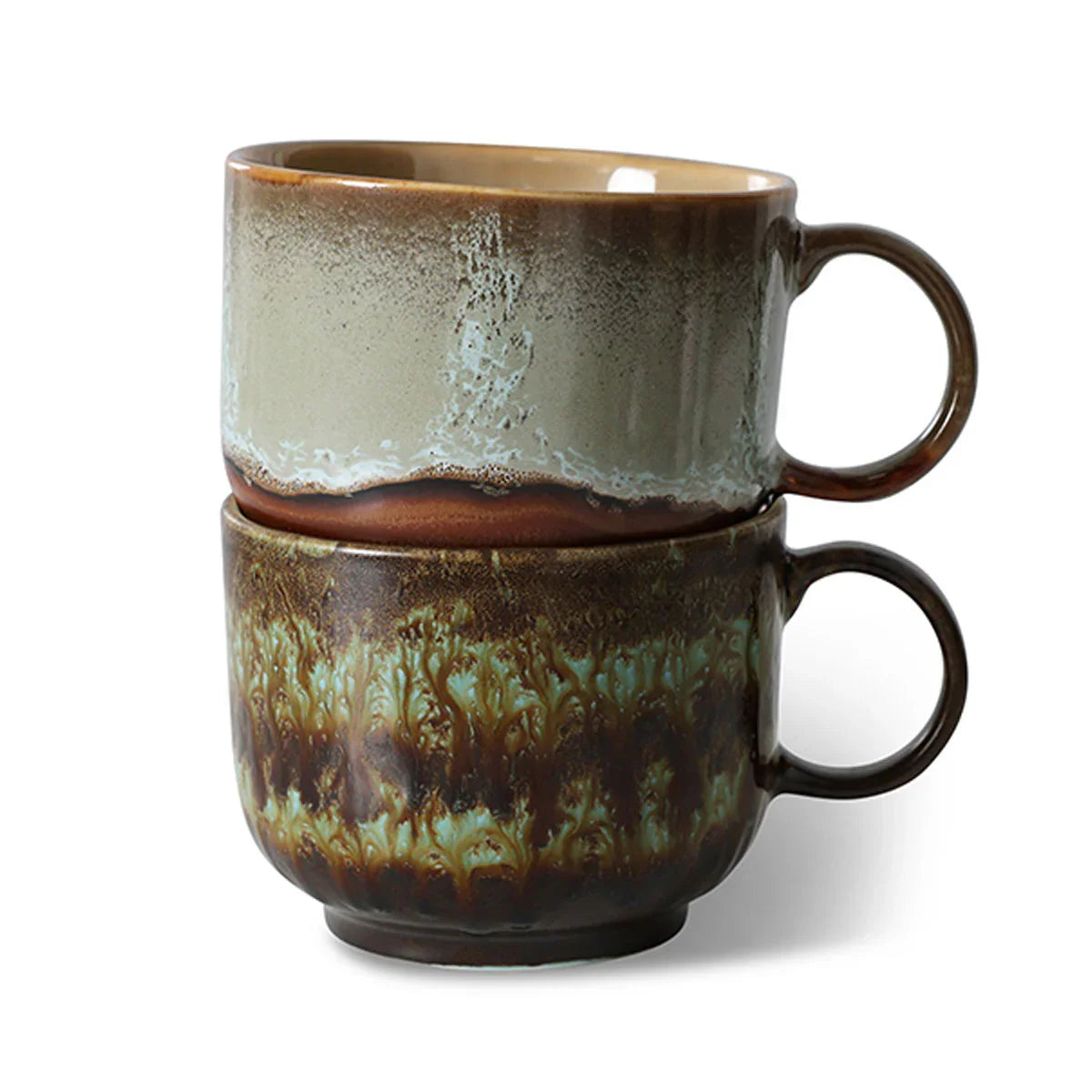 70s Ceramics Cups - HKLIVING