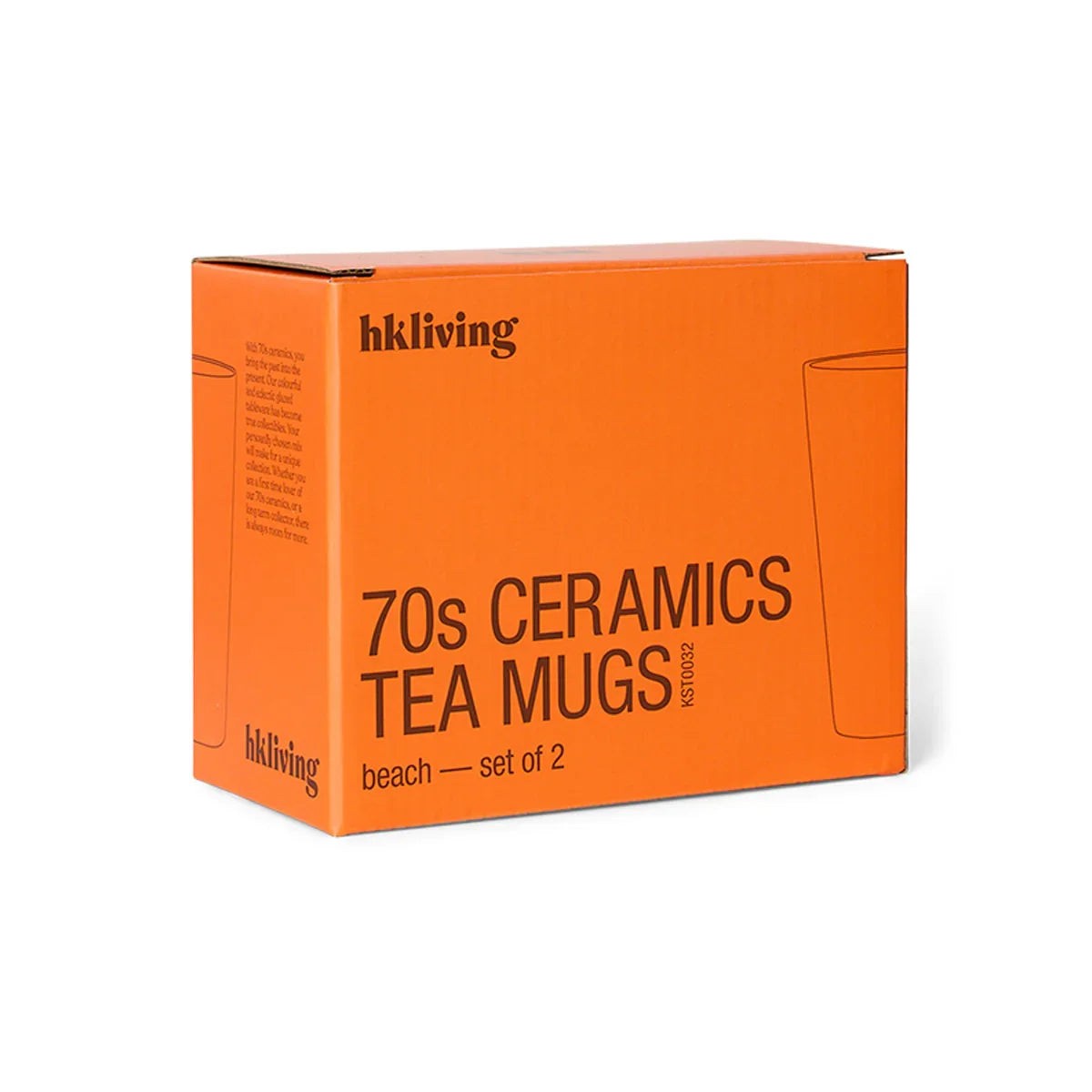 70s Ceramics Mugs - HKLIVING