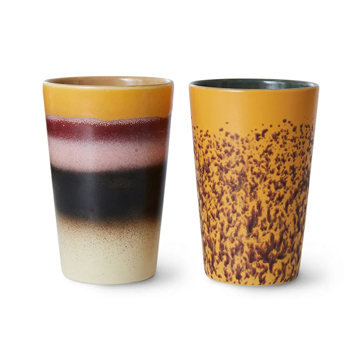 70s Ceramics Mugs - HKLIVING