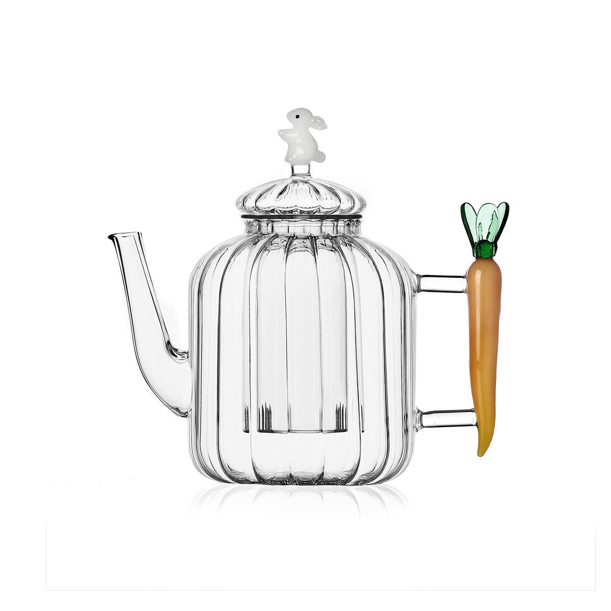 Vegetables Glass Teapot - Ichendorf