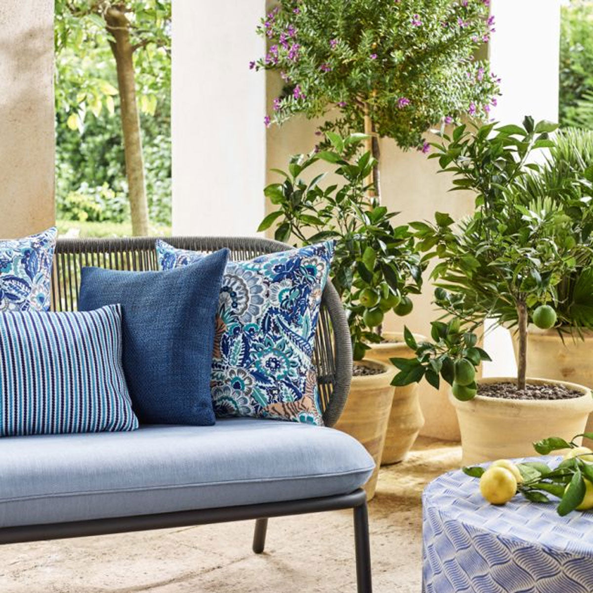 Tempera Outdoor Fabric - Liberty