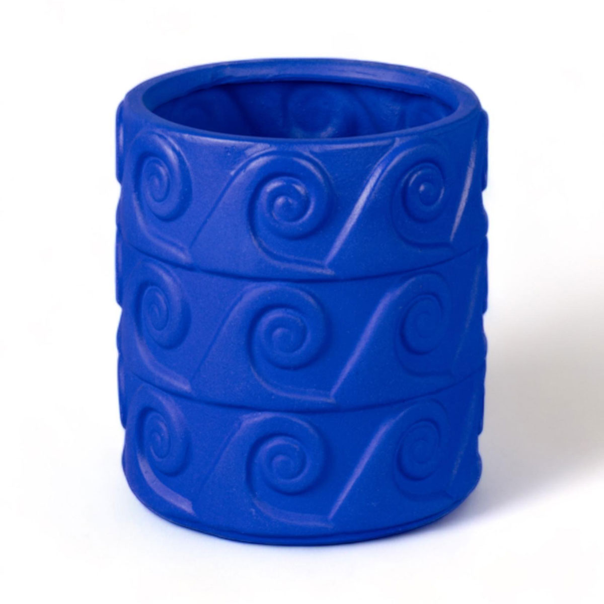 Magna Graecia Terracotta Vase Onda Blue - Seletti