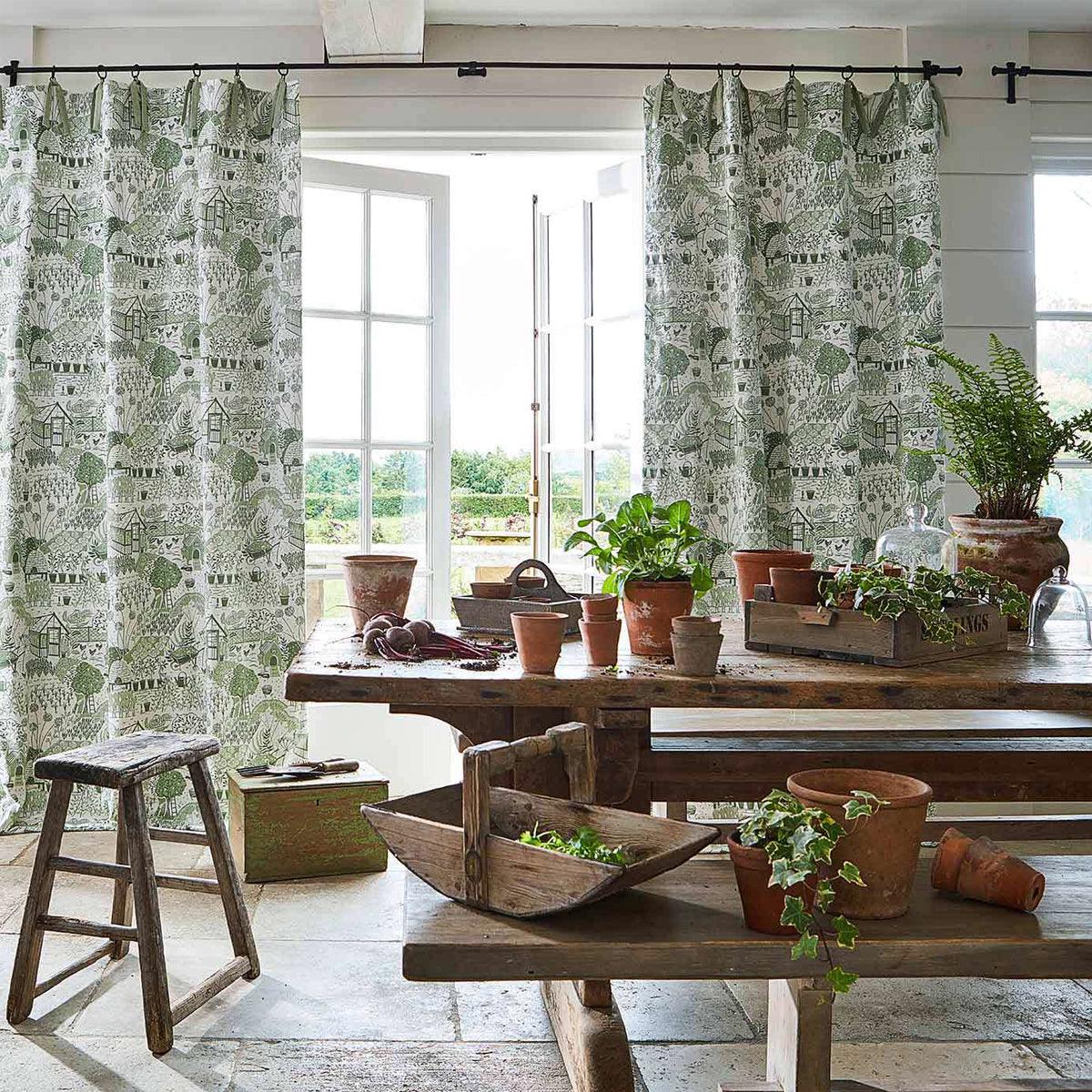 Sanderson &#39;The Allotment - Fennel&#39; Fabric