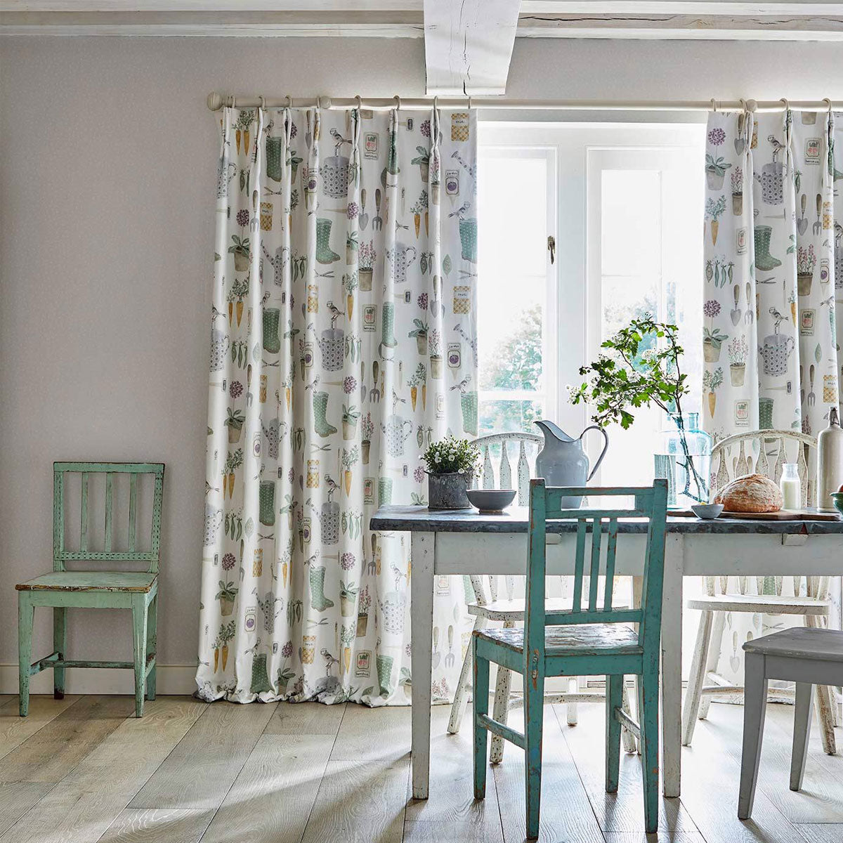 The Gardener Dijon Fabric - Sanderson