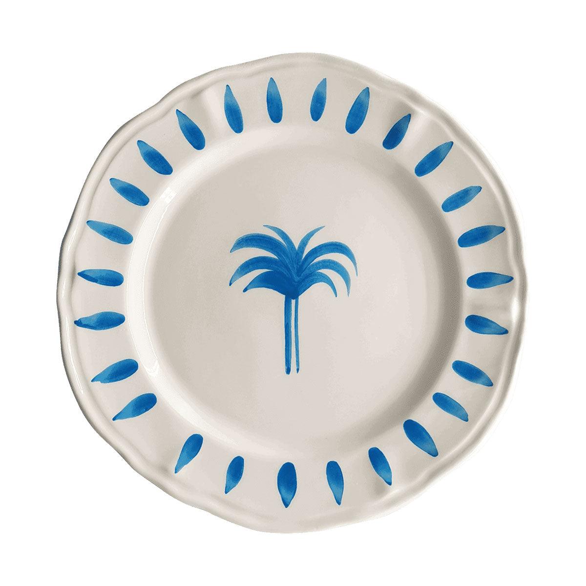 The Palms Ceramic Plate 27cm - Les Ottomans