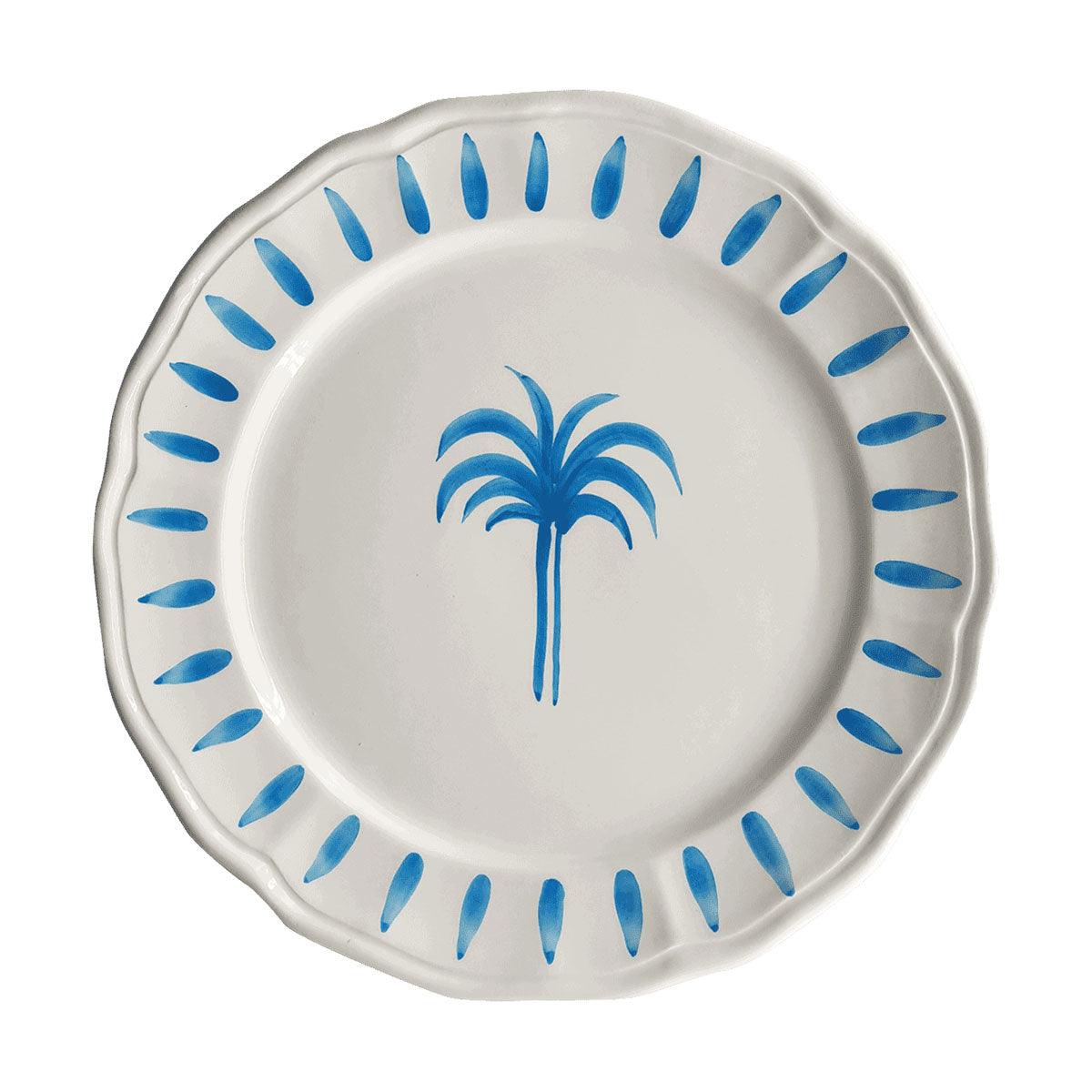 The Palms Ceramic Plate 32cm - Les Ottomans