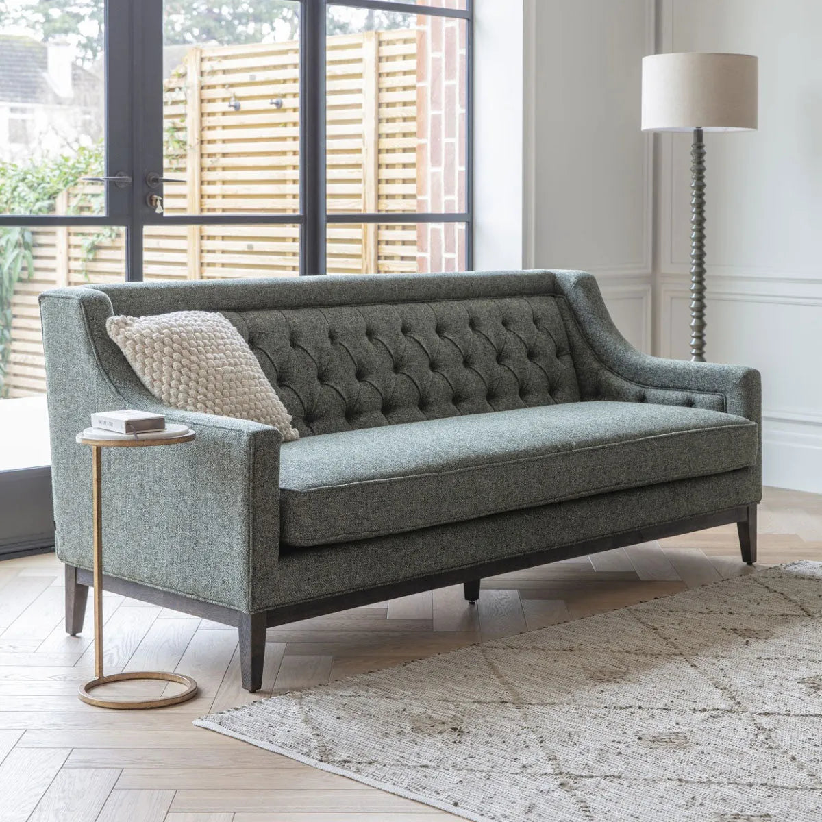 Theodore Buttoned Sofa - Courthouse Furniture