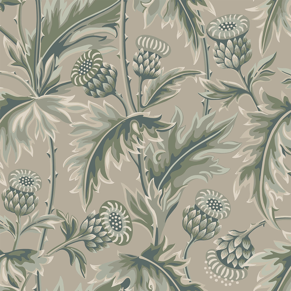 Borastapeter Treasured Thistle Wallpaper