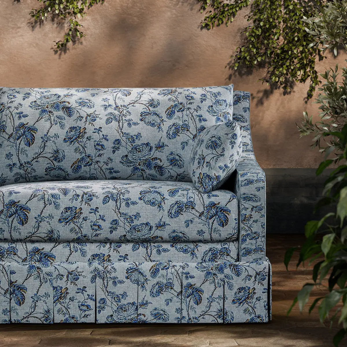 Thorny Vine Indoor Outdoor Fabric - Zoffany X Michael S. Smith