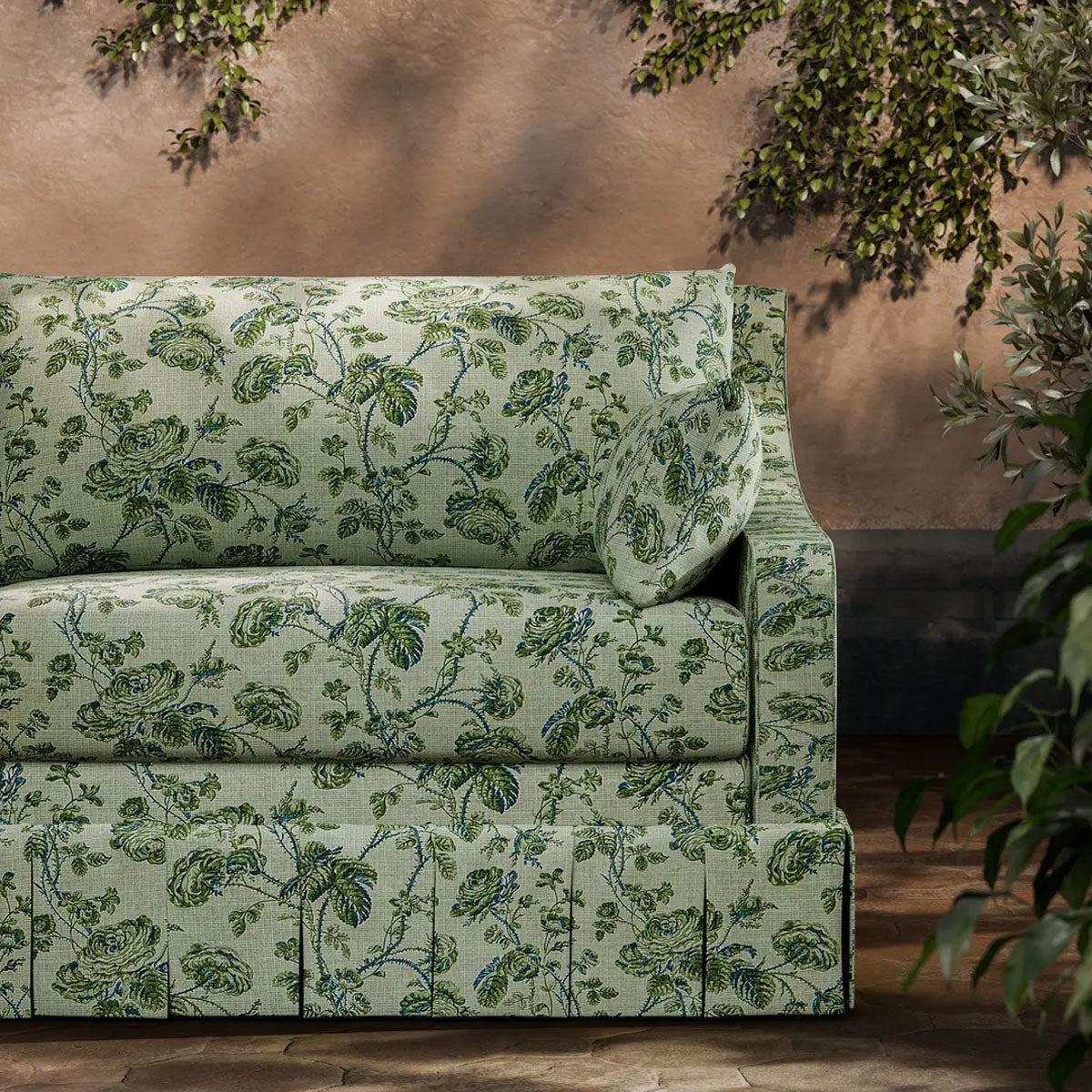 Thorny Vine Indoor Outdoor Fabric - Zoffany X Michael S. Smith