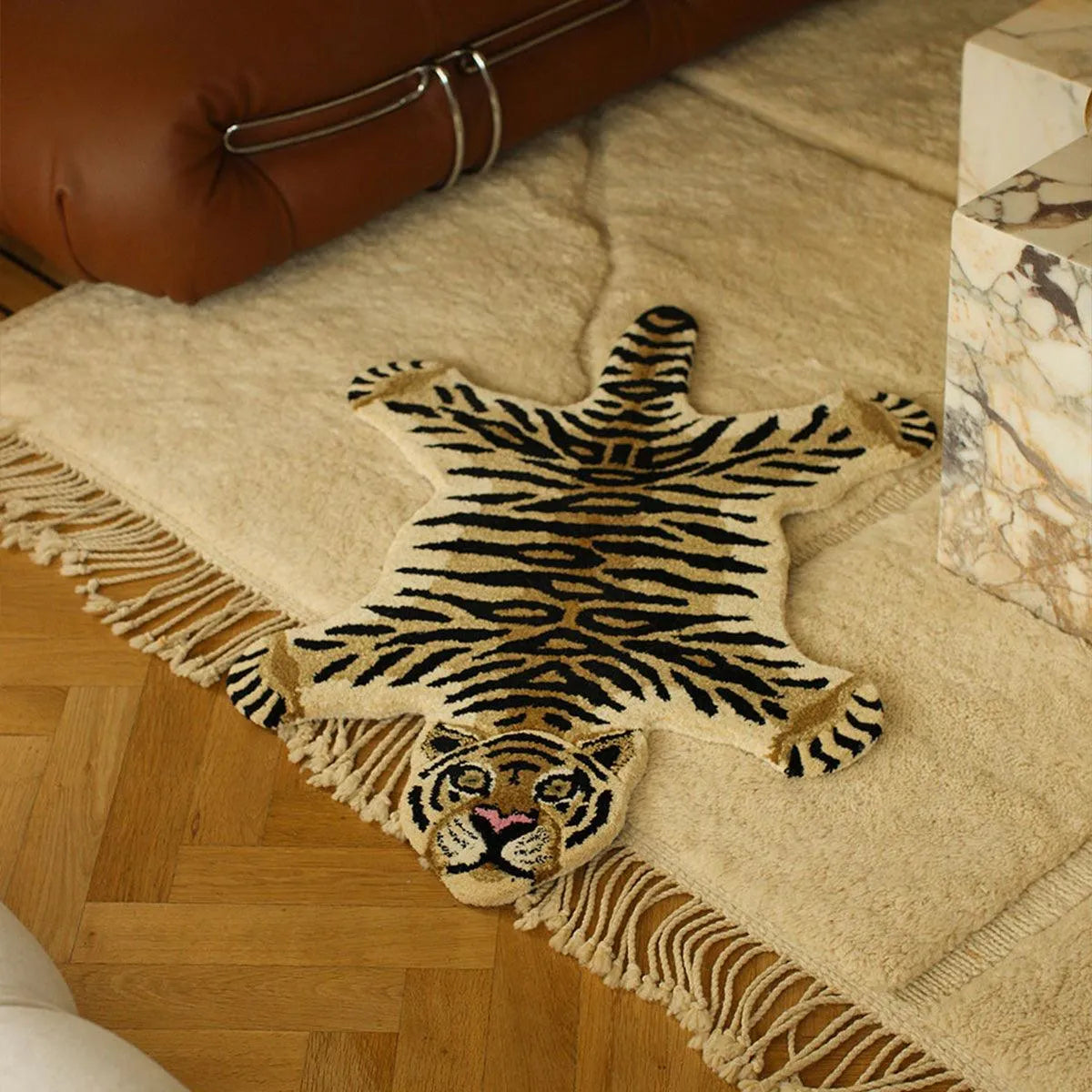 Drowsy Tiger Rug - Doing Goods