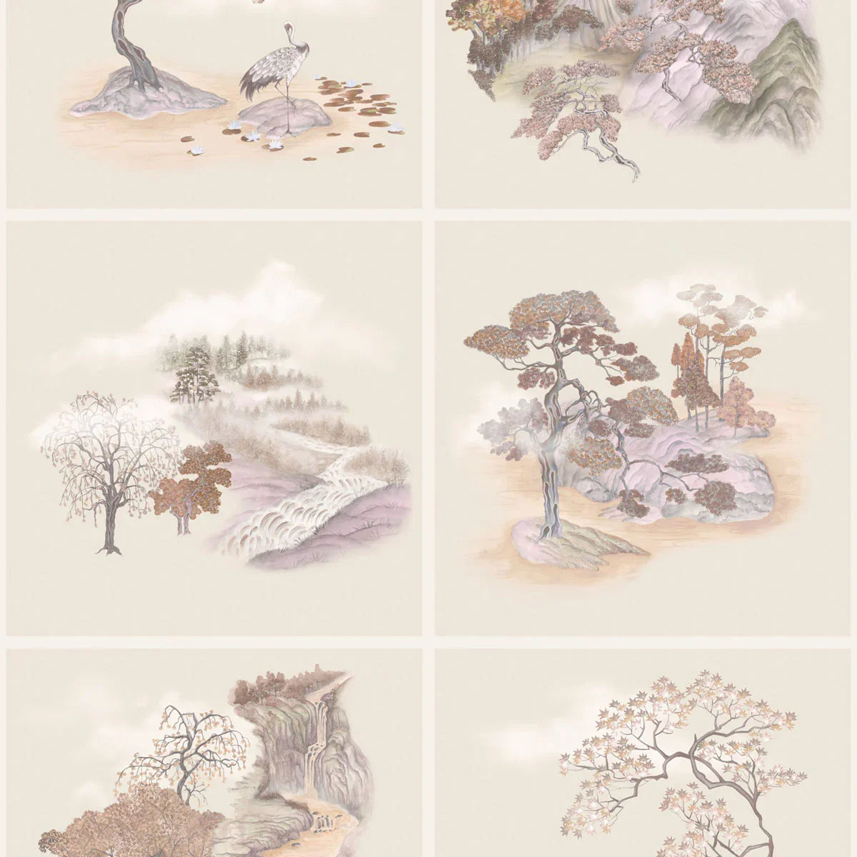 Tile Toile Wallpaper - Cole & Son