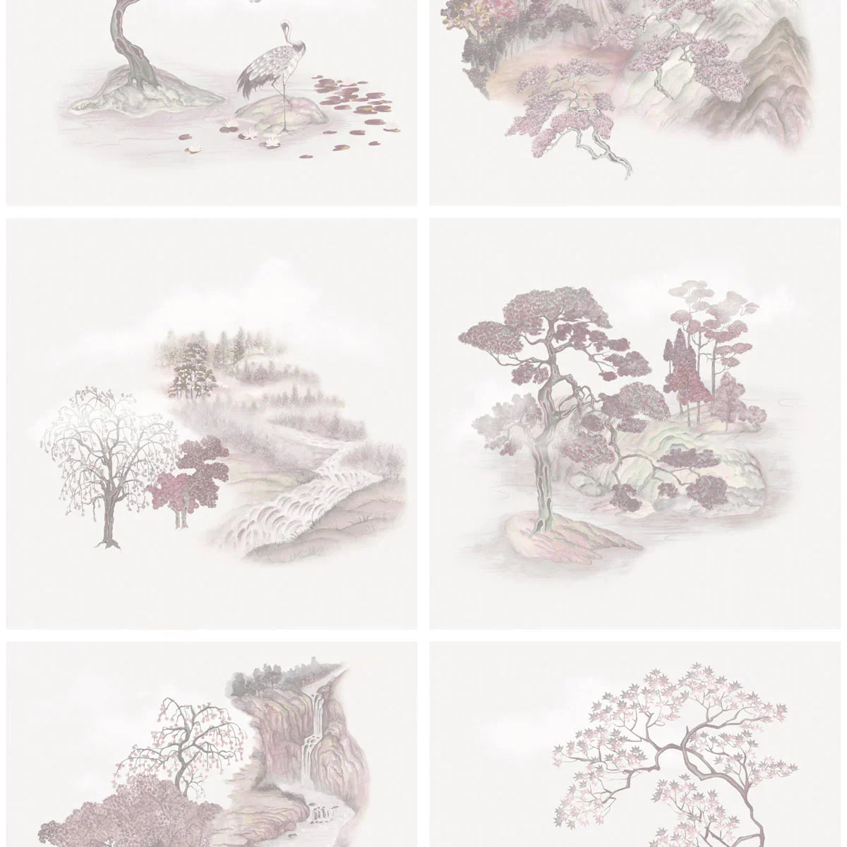 Tile Toile Wallpaper - Cole & Son