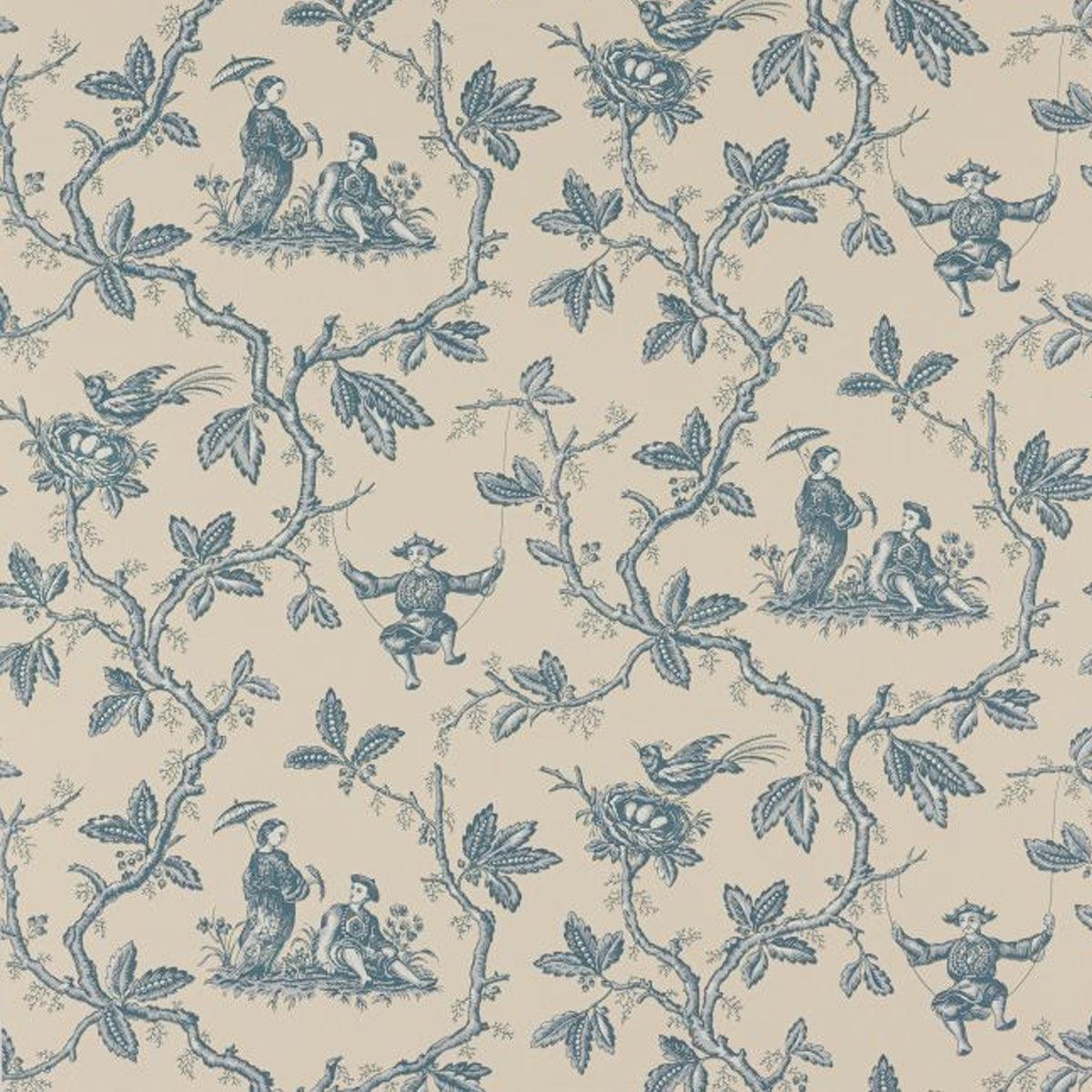 Toile Chinoise Wallpaper - Colefax &amp; Fowler