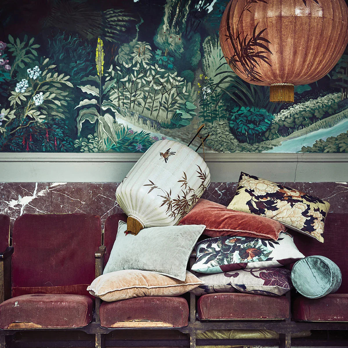 Tokyo Printed Cushion - HKLIVING